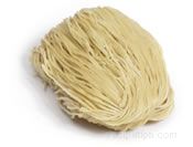 Red unpolished rice noodle soup